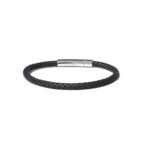 BORSARI PULSERA ACERO CAUCHO GRIS TITANIO