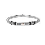 BORSARI PULSERA ACERO ORO 18kts.