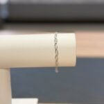 Pulsera oro blanco italiano 17cm 2,2 gramos