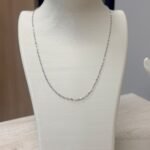 Cadena oro blanco italiano 45cm 1,9 gramos